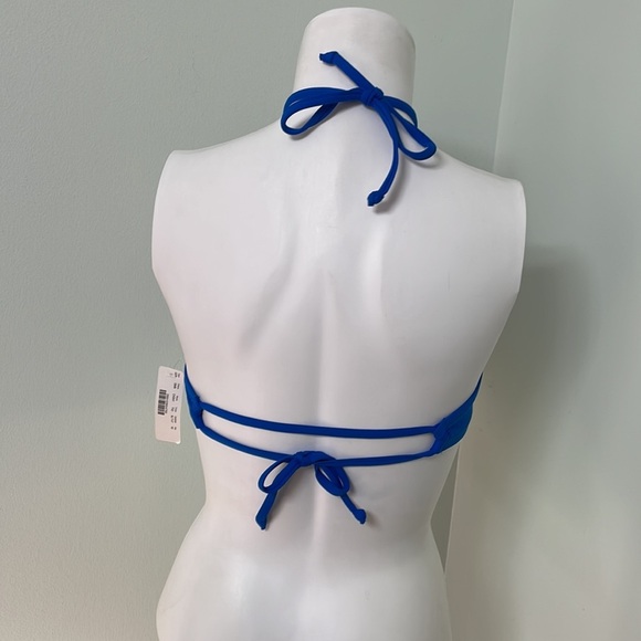 J. Crew Blue High Neck Swim Top size XS brand new - Picture 7 of 7